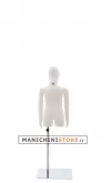 Busto bambino con testa 6/18 mesi in plastica