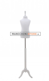 Busto bambino 3-4 anni con base treppiede bianca