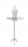 Busto bambino 6-8 anni con base treppiede bianca