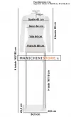 Busto donna/B per foto internet e-commerce