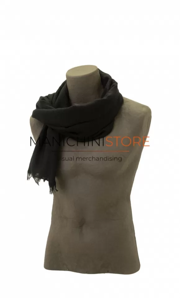 Busto display uomo da banco in cartapesta - tabacco