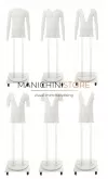 Manichino uomo professionale per foto e-commerce Ghost-M52-14 TG. 46