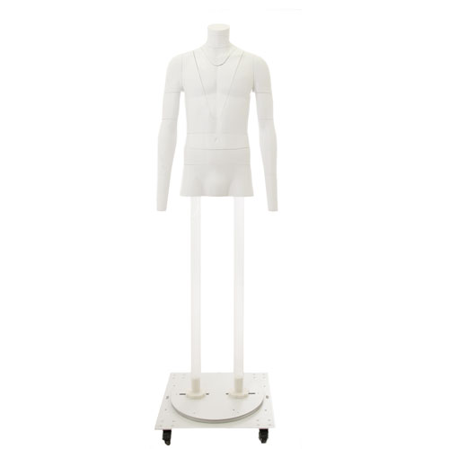 Manichino uomo professionale per foto e-commerce Ghost-M52-14