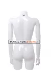 Busto manichino donna bianco lucido con braccia N19