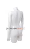 Busto manichino donna bianco lucido con braccia N19