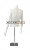 Busto manichino uomo da banco con braccia lungo i fianchi