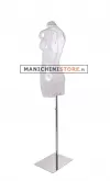 Busto manichino donna trasparente NEW