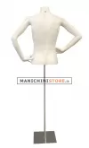 Busto manichino uomo Esprit con base cromata