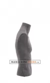Busto uomo da banco rivestito in cartapesta Antracite