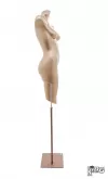 Busto donna Lipstick silhouette golden sheen