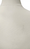 Busto portacollane in tessuto bianco - con difetto