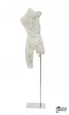Busto donna Lipstick essenziale Resina Silver Elements