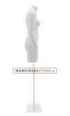 Busto donna 06 per foto internet e-commerce con base doppia asta