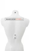Busto manichino donna precolorato bianco