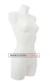 Busto manichino donna precolorato bianco