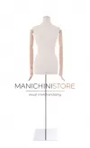 busto donna lino con braccia