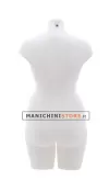 Busto manichino donna taglia comoda bianco