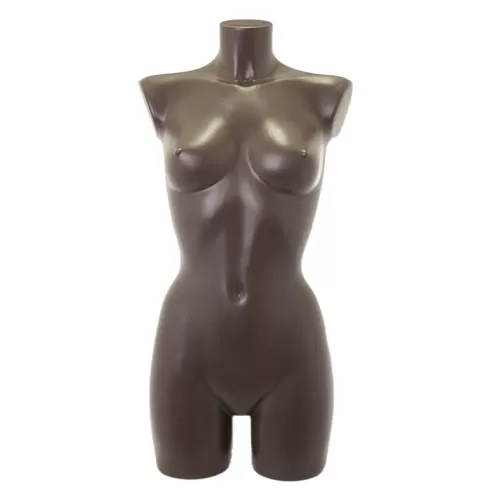 Busto manichino donna precolorato cuoio