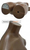 Busto manichino donna precolorato cuoio
