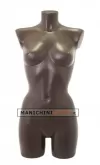 Busto manichino donna precolorato cuoio