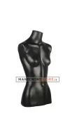 Busto donna effetto carbonio senza testa