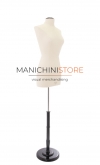 Busto donna sartoriale professionale TG. 40 Small - Avorio 