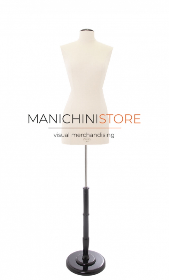 Busto donna sartoriale professionale TG. 40-42 Small+ - Avorio