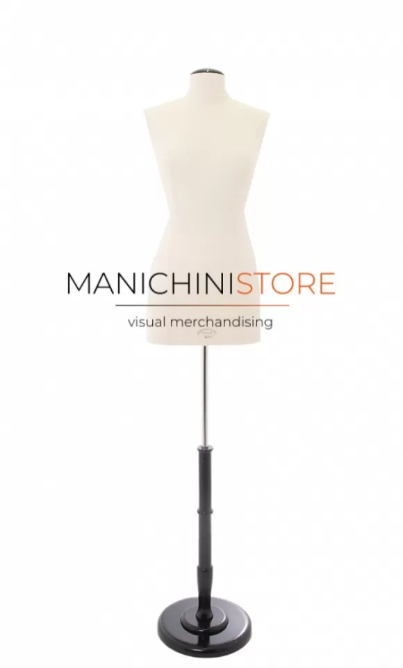 Busto donna sartoriale professionale TG. 40-42 Small+ - Avorio