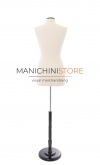 Busto donna sartoriale professionale TG. 40-42 Small+ - Avorio