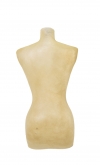 Busto donna da banco in vetroresina grezza - ex noleggio