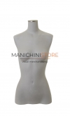 Busto donna da banco in vetroresina grezza - ex noleggio