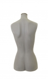 Busto donna da banco in vetroresina grezza - ex noleggio