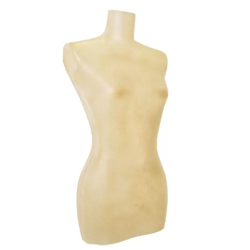 Busto donna da banco in vetroresina grezza - ex noleggio