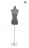 Busto donna in tessuto - Grigio