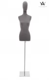 Busto donna in tessuto - Grigio