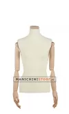 Busto donna braccia legno rivestito in lycra con base