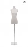 Busto donna in tessuto - Taupe