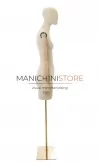 Busto donna in lino con mezza gamba, braccia legno e base oro