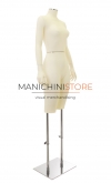 Busto donna sartoriale con gambe - Lycra
