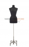 Busto sartoriale donna con base worker cromata