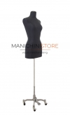Busto sartoriale donna con base worker cromata