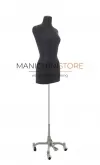 Busto sartoriale donna con base worker cromata
