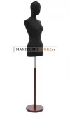 Busto donna TG.42 con testa - Nero