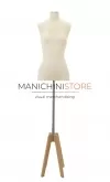 Busto donna in tessuto con base cross - ex noleggio