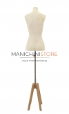 Busto donna in tessuto con base cross - ex noleggio
