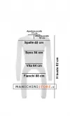 Busto donna per foto internet e-commerce