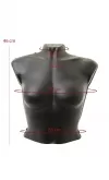 Busto manichino donna corto in plastica componibile