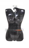 Busto donna porta costumi sagoma nero
