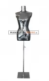 Busto donna cromato antracite