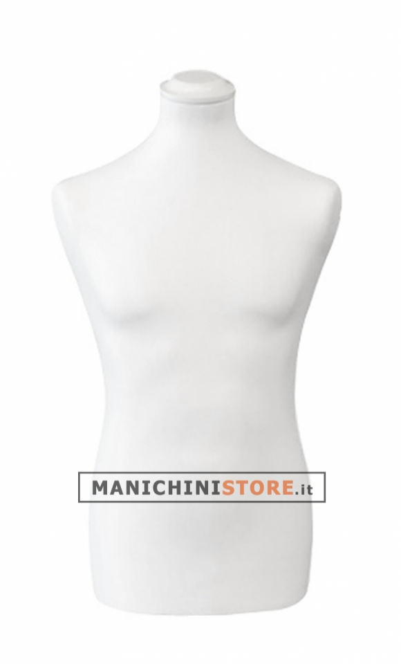 Busto uomo bianco